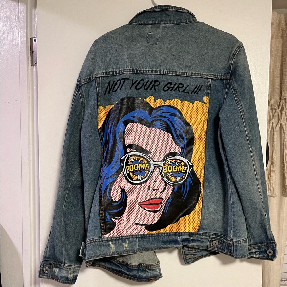 Boom Boom Comics Oversized Women’s Jacket